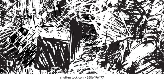 Esbozar material de fondo de dibujo. Patrón geométrico abstracto
