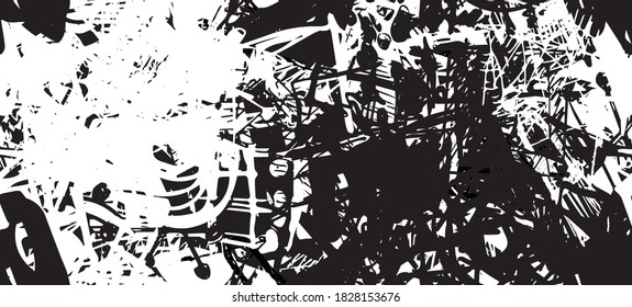 Esbozar material de fondo de dibujo. Patrón geométrico abstracto