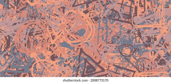 Sketch draw backdrop material. Abstract geometric pattern