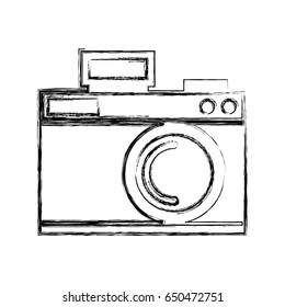 sketch draw icon camera cartoon