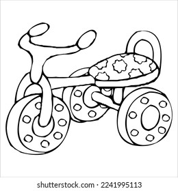 sketch drawing. sketch drawings for children to learn coloring. detailed line art shapes make it easy for children to learn to draw and color blank fields.