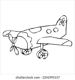 sketch drawing. sketch drawings for children to learn coloring. detailed line art shapes make it easy for children to learn to draw and color blank fields.