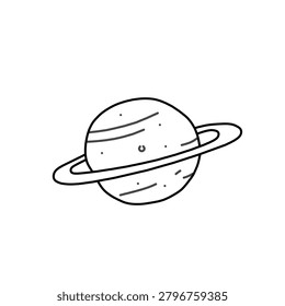 Sketch drawing the planet