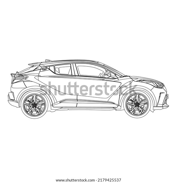 sketch of a dream car with performance and advanced\
technology and is comfortable for those who drive and of course\
want to have it