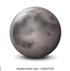 Sketch of the Earth's Moon