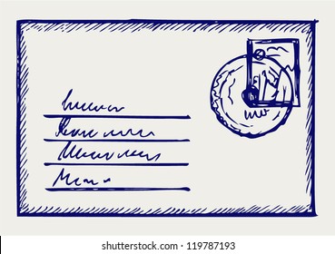 Sketch envelope