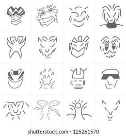 Sketch faces and emotions - 2