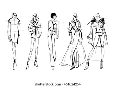 1,862,568 Fashion sketch Images, Stock Photos & Vectors | Shutterstock