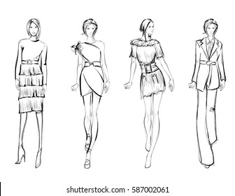 973,734 Fashion girl walking Images, Stock Photos & Vectors | Shutterstock