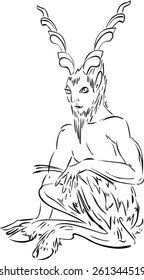 Sketch of Faun