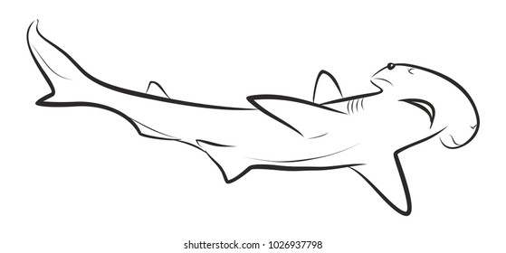 Sketch of fish hammer