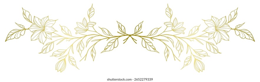Esboço Floral Botany Collection. desenhos de flores. Preto e branco com arte de linha em fundos brancos. Ilustrações Botânicas Desenhadas À Mão.Vetor