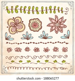 sketch frame flower old-fashioned frames and design component sketch frame flower straight classic vegetation nails border single leaf drawn sign ornate classical science traditional whirl flag divide