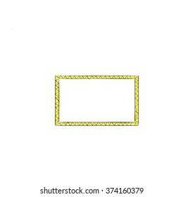 Sketch Frame Hand Draw Vintage Vector Illustration