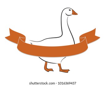 Sketch of goose