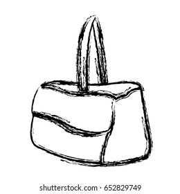 sketch handbag accessory travel icon