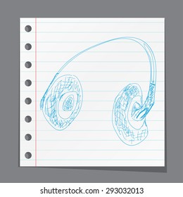 sketch headphones