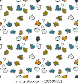 Sketch heart elements on white, black and neutral colors. Valentine':s day. Seamless love pattern. Vector illustration. Wrapping paper. Love repeated backdrop for girl, textile, clothes.