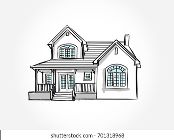  House  Sketch  Images Stock Photos Vectors Shutterstock