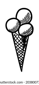 Sketch ice cream