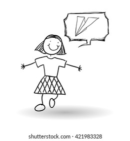 sketch icon. creative concept.  