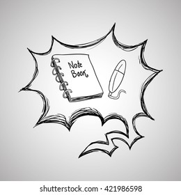 sketch icon. creative concept.  
