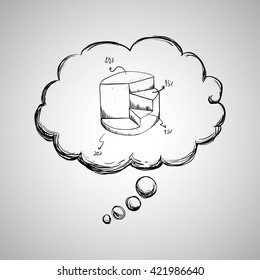 sketch icon. creative concept.  