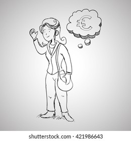 sketch icon. creative concept.   