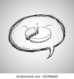 sketch icon. creative concept.   