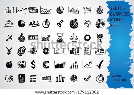 Sketch icon set