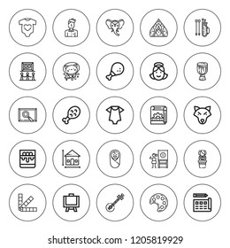 Sketch icon set. collection of 25 outline sketch icons with angel, arrows, baby clothes, baby, artist, blackboard, chicken leg, canvas, blueprint icons. editable icons.