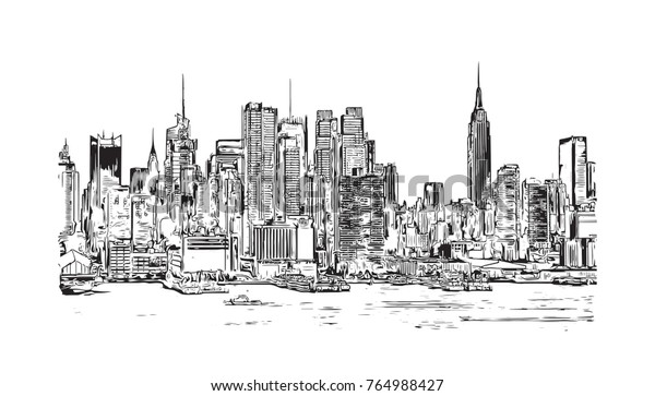 New York Zeichnen - Ausmalbilder