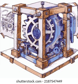 A sketch of the impossible machine