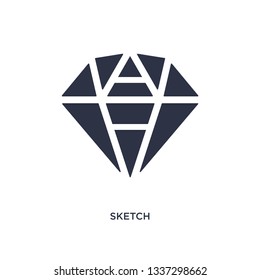 sketch isolated icon. Simple element illustration from creative pocess concept. sketch editable logo symbol design on white background. Can be use for web and mobile.