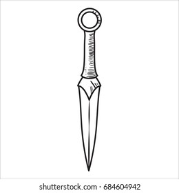 Sketch knife icon