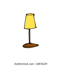 sketch of a lamp