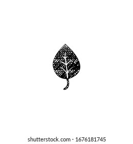 sketch of leaf cartoon design