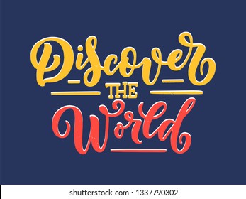 Sketch lettering quote about space for textile design and print . Modern trendy kids concept. Doodle illustration. Hand drawn card. Vector typography poster.