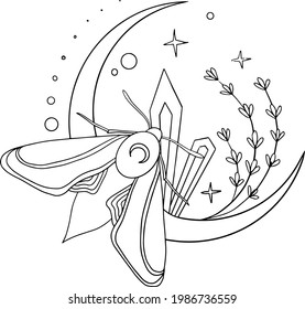 Esbozar ilustración vectorial con estilo de doodle mágico
