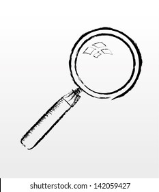 Sketch Magnifying Glass