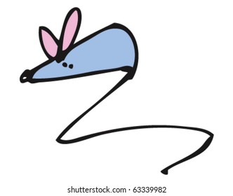 sketch of a mouse