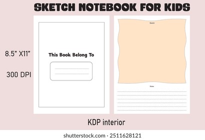 sketch notebook  KDP Interior–100% Unique and High-Resolution Interior.
We are confident this insider will help you in your less content publishing journey.