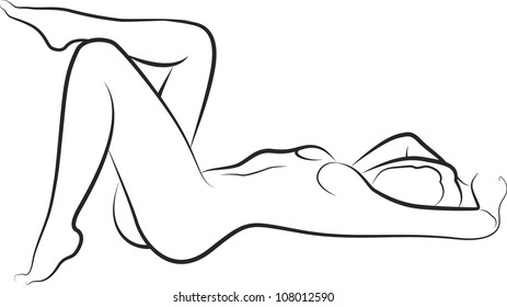 nude female sketch