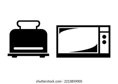  Sketch of objects and kitchen utensils on square paper. vector things in the kitchen on a white background.