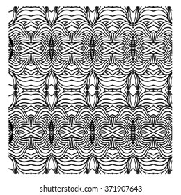 sketch of pattern flower.Pattern lower. Flower with pattern. Doodle flower.