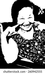 sketch of people picture ,Vector illustration