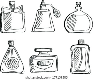 Sketch Perfume bottles set