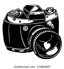 105,023 Old camera black white Images, Stock Photos & Vectors ...