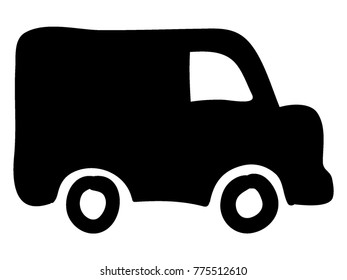 Sketch picture of a Van