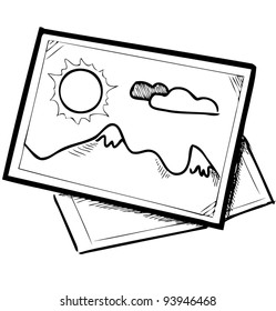 Sketch pictures illustration